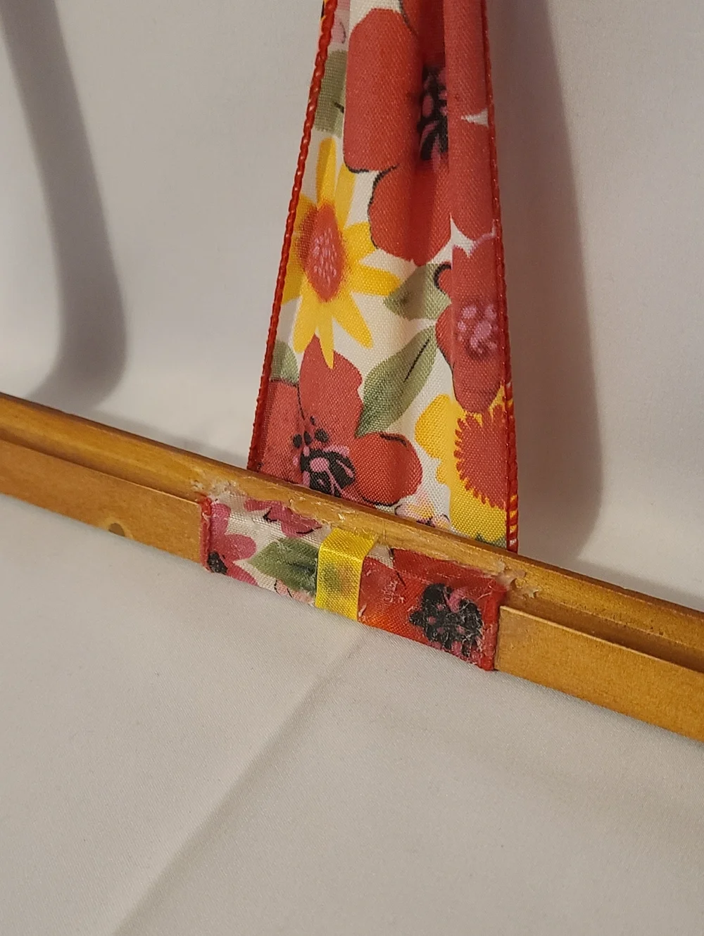 Frame Cross Art Floral Garden Theme Handmade